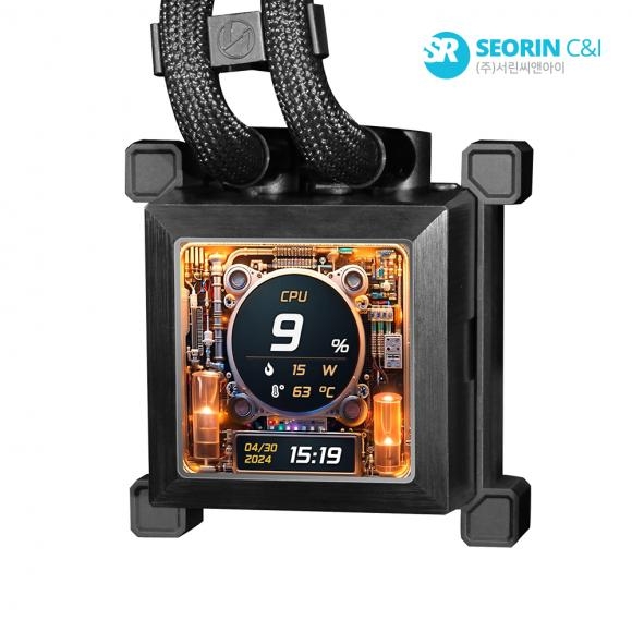[행사] LIAN LI Hydroshift LCD 360RGB 블랙