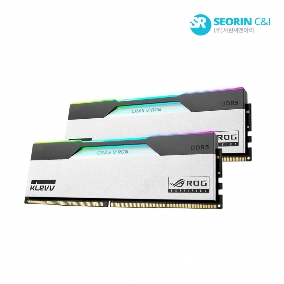 ESSENCORE KLEVV DDR5-7200 CL34 CRAS V RGB ROG 패키지 서린 (32GB(16Gx2))