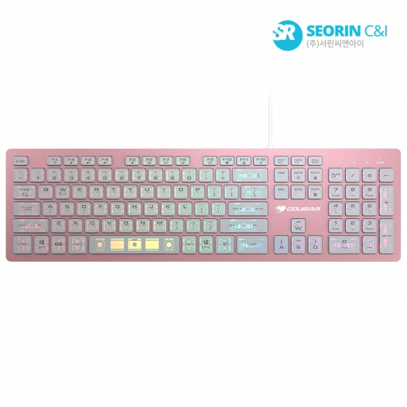[행사] COUGAR VANTAR AX (Pink) 게이밍 키보드