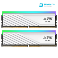 ADATA DDR5-6400 CL32 LANCER BLADE RGB 화이트 패키지 서린 (32GB(16Gx2))