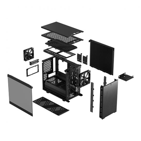 리퍼 - Fractal Design Define 7 Nano Light 강화유리 블랙