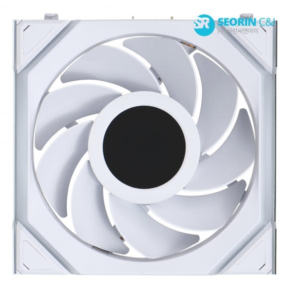 LIAN LI UNI FAN SL Wireless LCD 120 리버스 화이트 3팩
