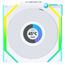 LIAN LI UNI FAN SL Wireless LCD 120 화이트 1팩