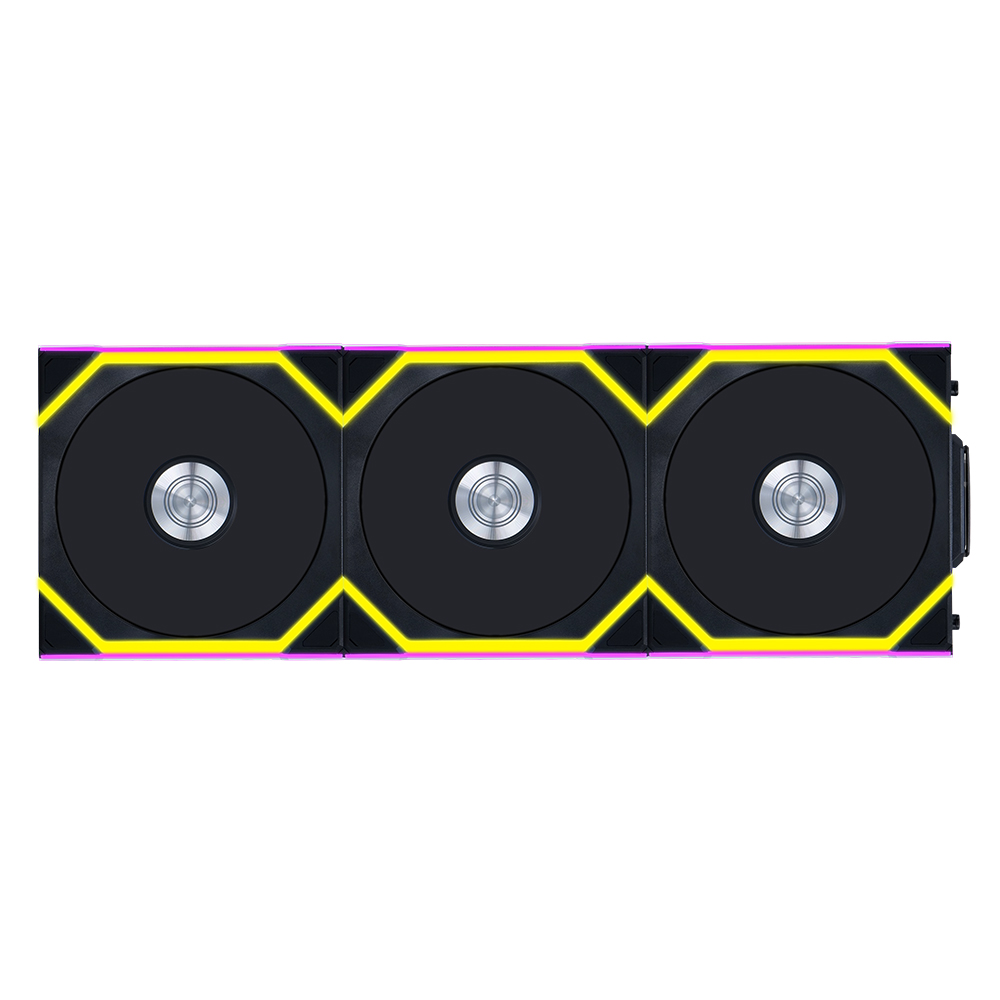 리안리 UNI FAN SL Wireless 120 블랙 3팩