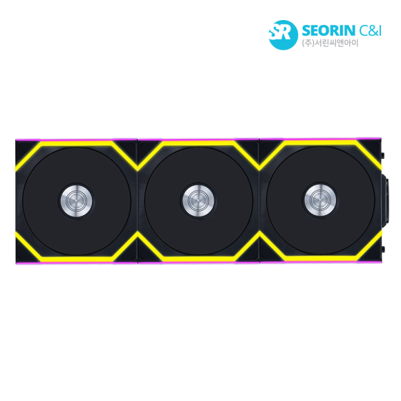 리안리 UNI FAN SL Wireless 120 리버스 블랙 3팩