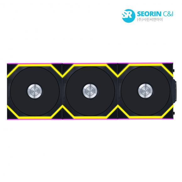 LIAN LI UNI FAN SL Wireless 120 리버스 블랙 3팩
