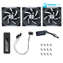 리안리 UNI FAN SL Wireless 120 리버스 블랙 3팩