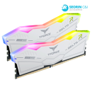 TeamGroup T-Force DDR5-6000 CL28 Delta RGB 화이트 패키지 서린 (32GB(16Gx2))