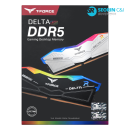 TeamGroup T-Force DDR5-6000 CL28 Delta RGB 화이트 패키지 서린 (32GB(16Gx2))