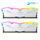 TeamGroup T-Force DDR5-6000 CL28 Delta RGB 화이트 패키지 서린 (32GB(16Gx2))
