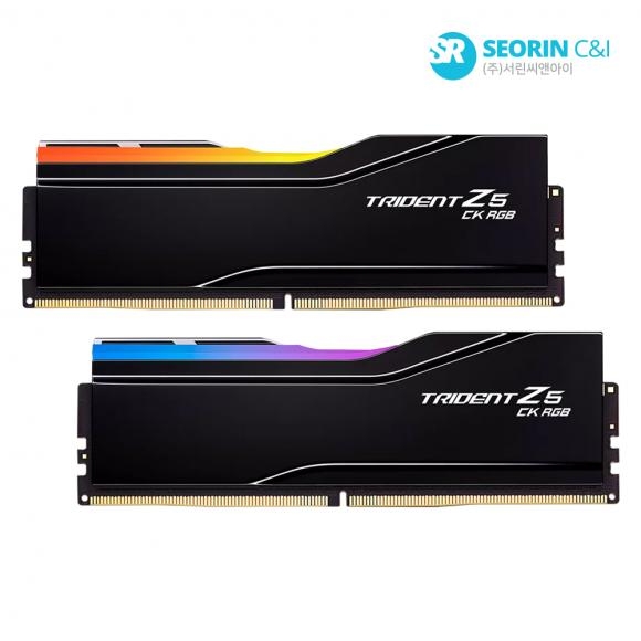 G.SKILL DDR5-8400 CL40 TRIDENT Z5 CK RGB 패키지 (48GB(24Gx2))