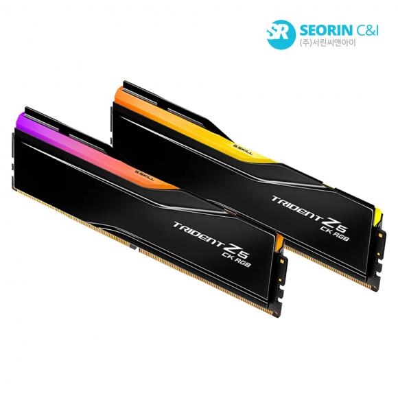 G.SKILL DDR5-8400 CL40 TRIDENT Z5 CK RGB 패키지 (48GB(24Gx2))