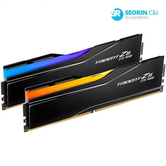 G.SKILL DDR5-8400 CL40 TRIDENT Z5 CK RGB 패키지 (48GB(24Gx2))