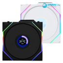 리안리 UNI FAN TL Wireless LCD 120 리버스 화이트 1팩