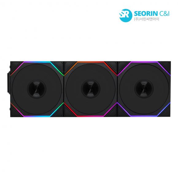 LIAN LI UNI FAN TL Wireless 120 리버스 블랙 3팩 LIAN LI UNI FAN TL Wireless 120 리버스 블랙 3팩
