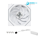 리안리 UNI FAN TL Wireless 120 리버스 화이트 1팩