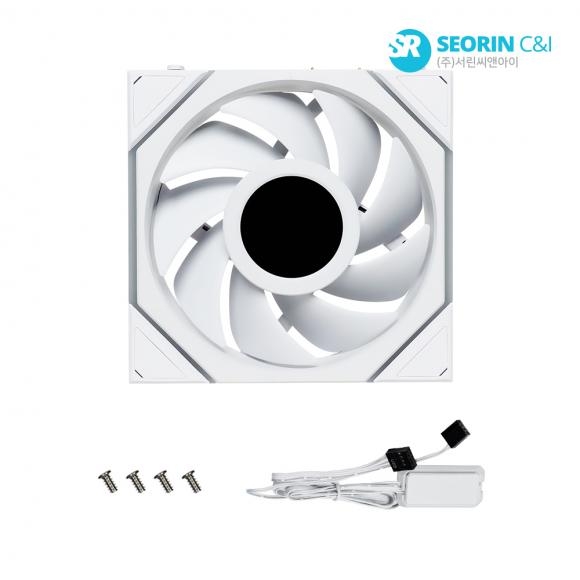 LIAN LI UNI FAN TL Wireless LCD 120 화이트 1팩