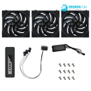 리안리 UNI FAN TL Wireless 120 블랙 3팩