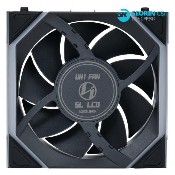 [행사] LIAN LI UNl FAN SL Wireless LCD 120 블랙 3팩