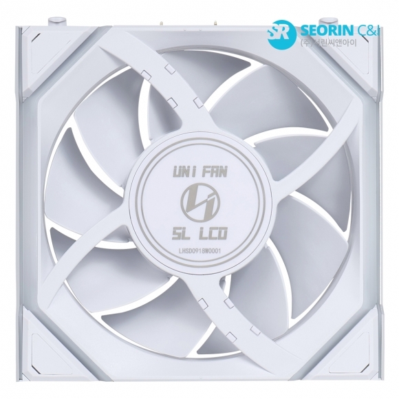 [행사] LIAN LI UNl FAN SL Wireless LCD 120 화이트 3팩