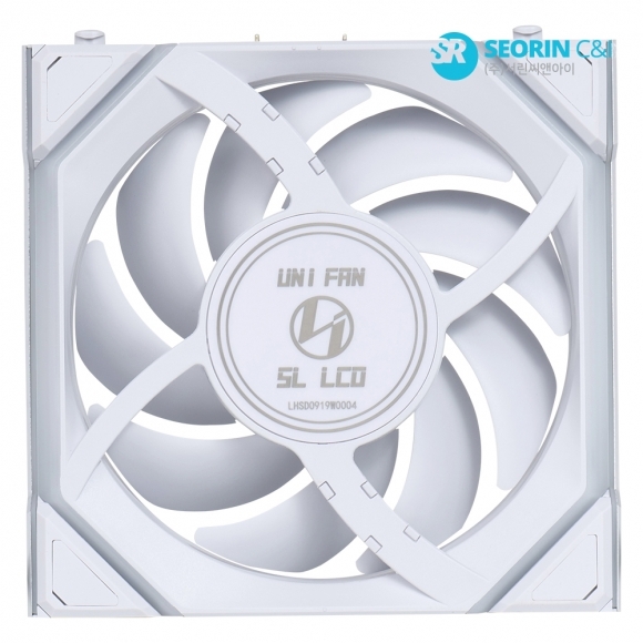 [행사] LIAN LI UNl FAN SL Wireless LCD 120 리버스 화이트 3팩
