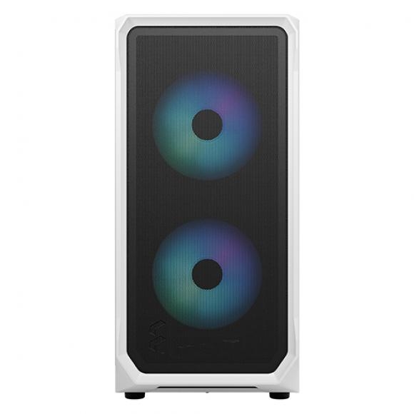 리퍼 - Fractal Design Focus 2 RGB TG Clear Tint 화이트