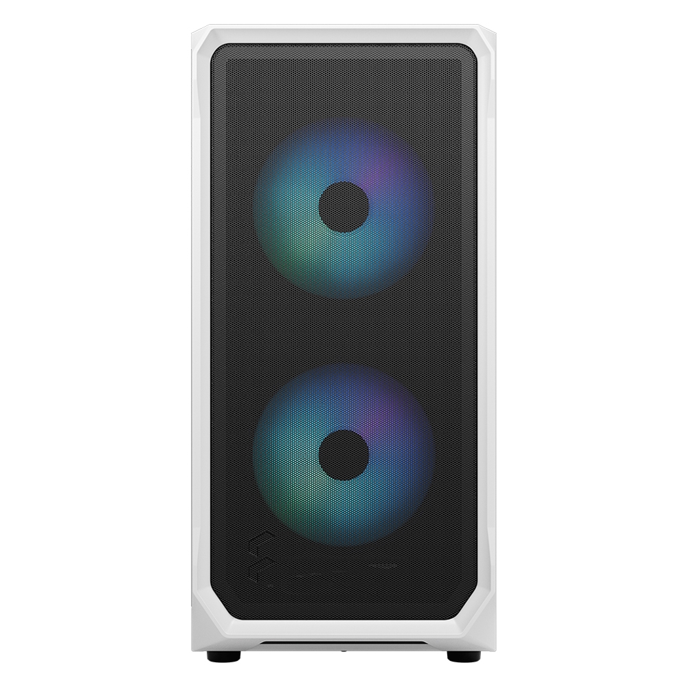 리퍼 - Fractal Design Focus 2 RGB TG Clear Tint 화이트