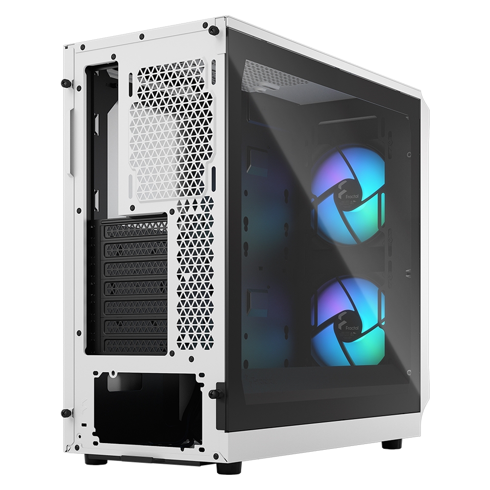 리퍼 - Fractal Design Focus 2 RGB TG Clear Tint 화이트