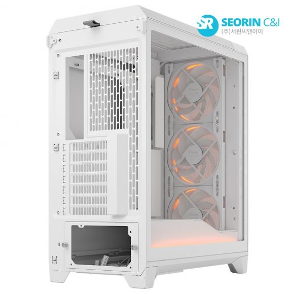 Fractal Design Meshify 3 Ambience Pro RGB 강화유리 화이트