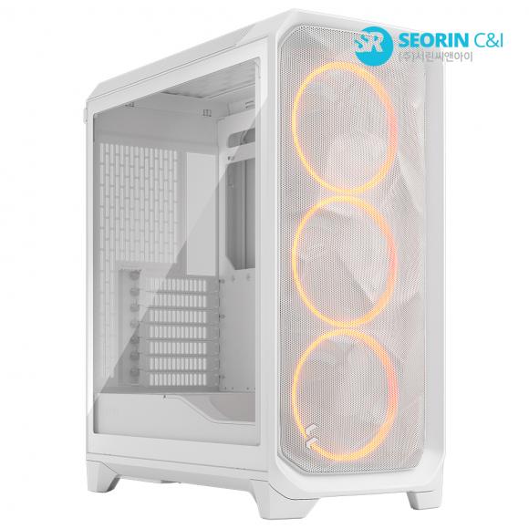 Fractal Design Meshify 3 RGB 강화유리 화이트