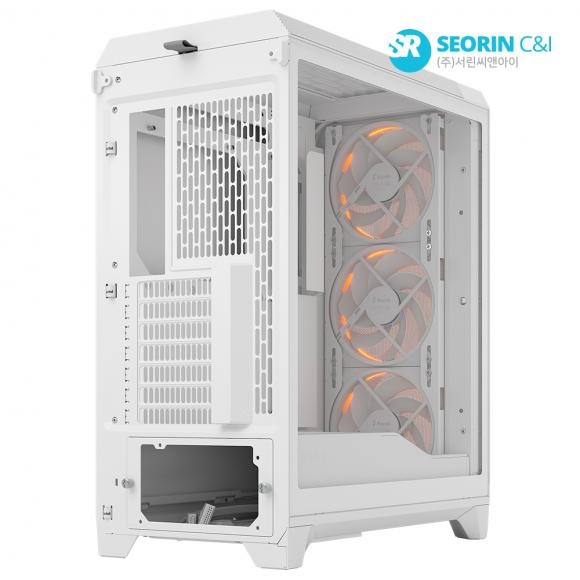 Fractal Design Meshify 3 RGB 강화유리 화이트