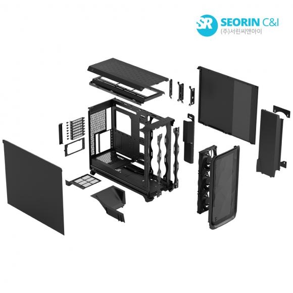 Fractal Design Meshify 3 XL Solid 블랙