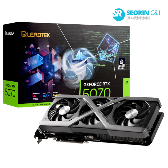 LEADTEK WinFast 지포스 RTX 5070 HURRICANE D7 12GB
