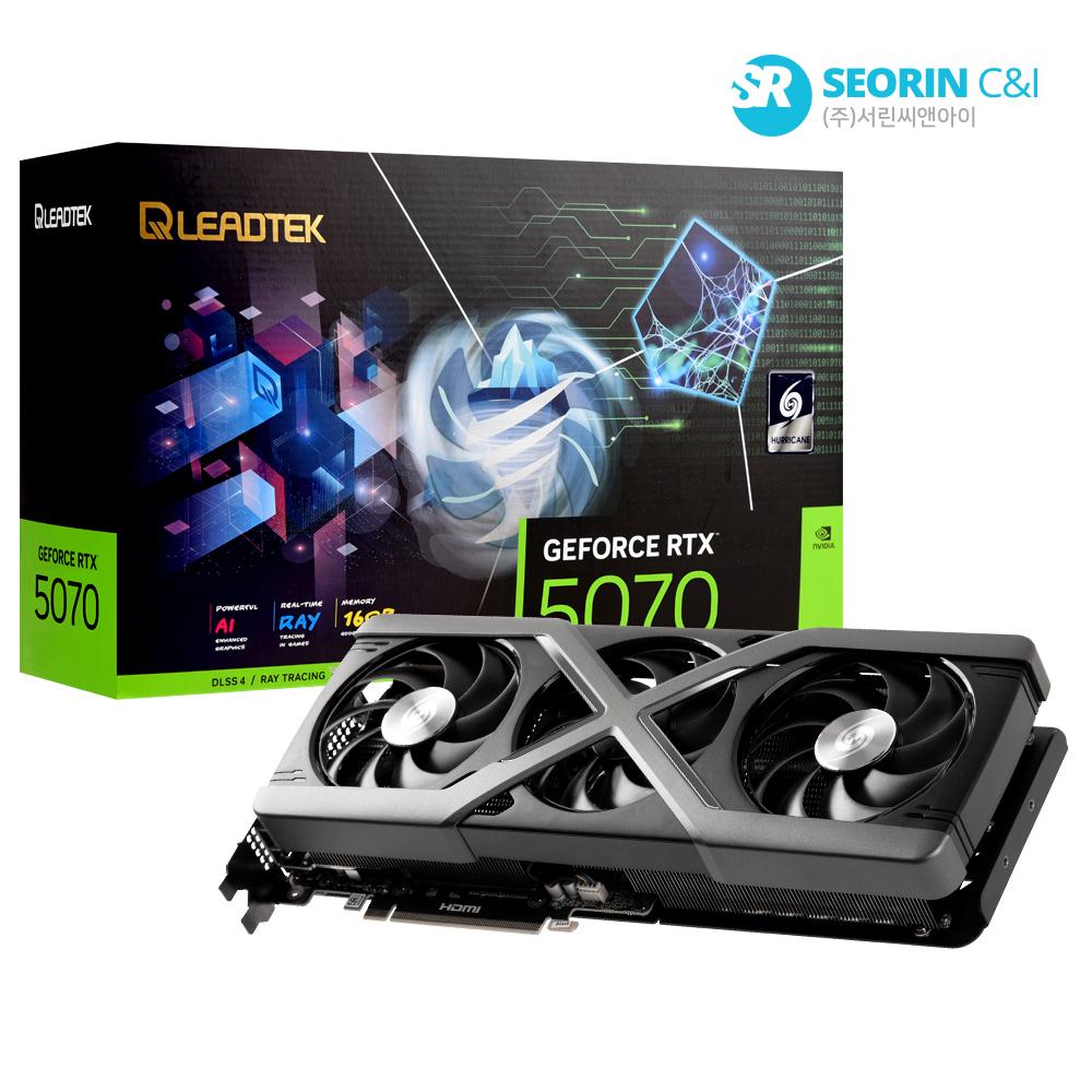 리드텍 WinFast 지포스 RTX 5070 HURRICANE D7 12GB
