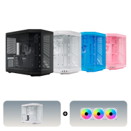 [패키지] HYTE Y70 케이스 + 쿨링팬 (팬 선택가능)