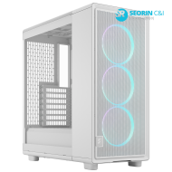 프렉탈디자인 Epoch RGB 강화유리 화이트