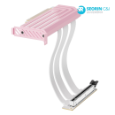 HYTE PCIe 5.0 하이퍼 라이저 케이블 (스트로베리 밀크)