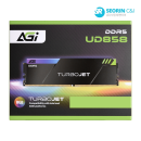 AGI DDR5-6000 CL30 TURBOJET UD858 RGB 블랙 패키지 서린 (32GB(16Gx2))
