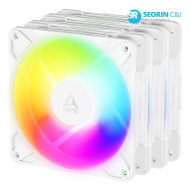 ARCTIC P12 Pro ARGB 리버스 화이트 3팩