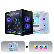 [패키지] 리안리 O11D Mini V2 케이스 + 쿨링팬 (팬 선택가능)