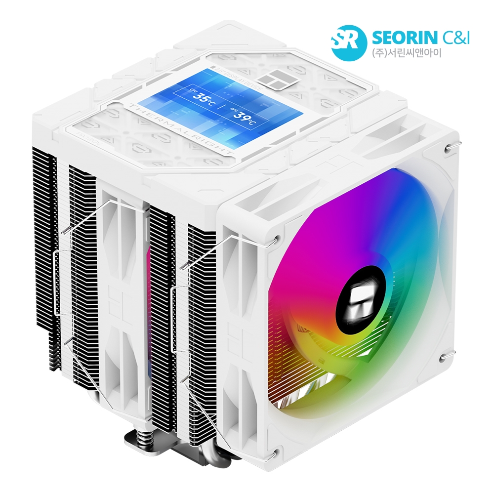 써멀라이트 Peerless Assassin 120 VISION ARGB 서린 (화이트)