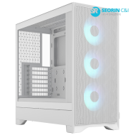 프렉탈디자인 Pop 2 Air RGB 강화유리 (화이트)