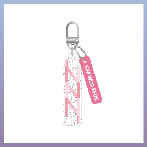 KIM WOO SEOK 1st FANMEETING : NNN OFFICIAL MD_ACRYLIC KEYRING SET