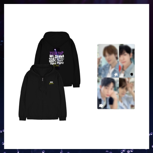 TEENTOP ENCORE CONCERT OFFICIAL MD_HOODIE ZIP-UP