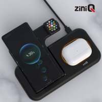 지니큐 KW-310SL 4IN1접이식마그네틱 고속무선멀티 충전패드 갤럭시워치 아이폰에어팟