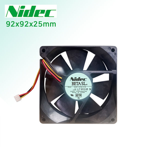 [NIDEC 쿨링팬] D09T-12TS301B DC FAN /DC12V 92mm 25mm