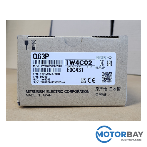 미쓰비시 PLC 전원 POWER SUPPLY / Q63P / MITSUBISHI