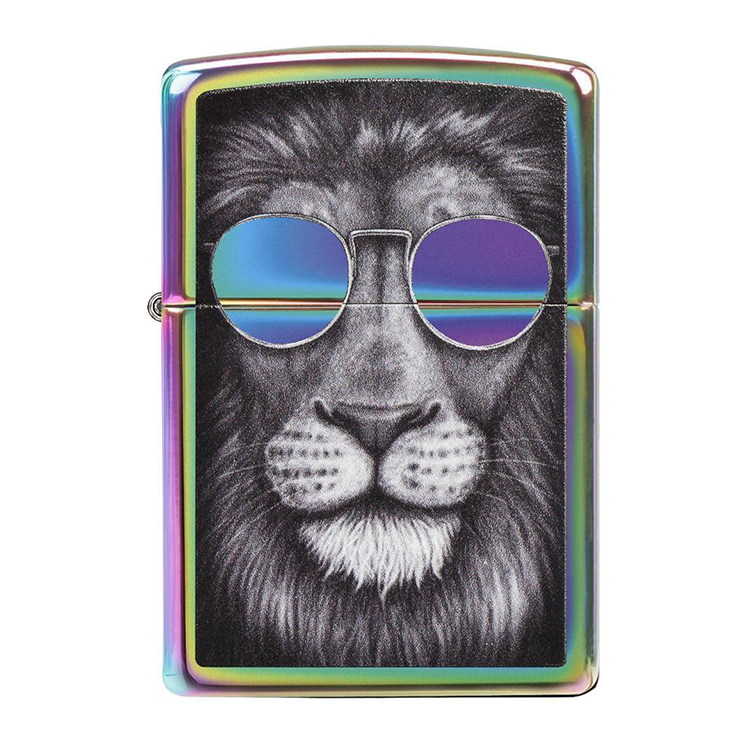 ★이니셜각인 [사은품 3종]ZIPPO 151 LION IN SUNGLASSES DESIGN