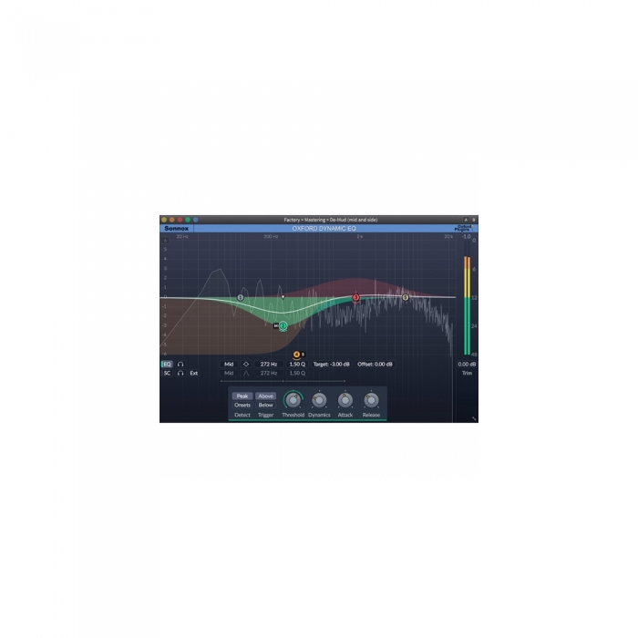 Sonnox Oxford Dynamic EQ (HDX) 소녹스 플러그인