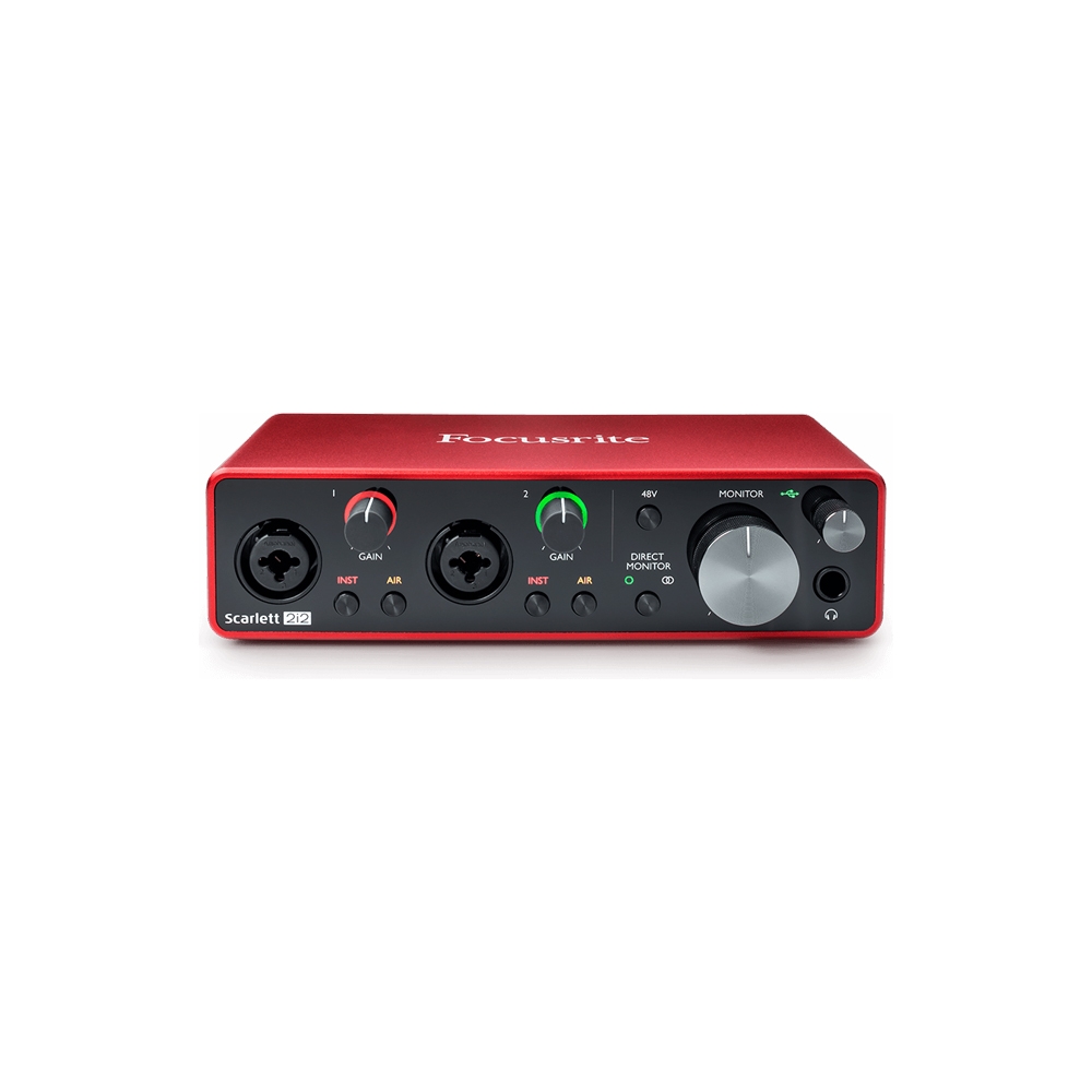 Focusrite Scarlett 2i2 USB 3rd 포커스라이트 스칼렛 오디오인터페이스 3세대